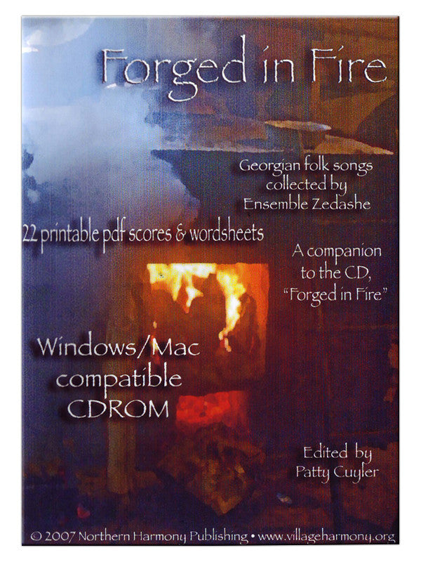 Forged in Fire: Georgian Folk Songs (pdf book + mp3 digital download)
